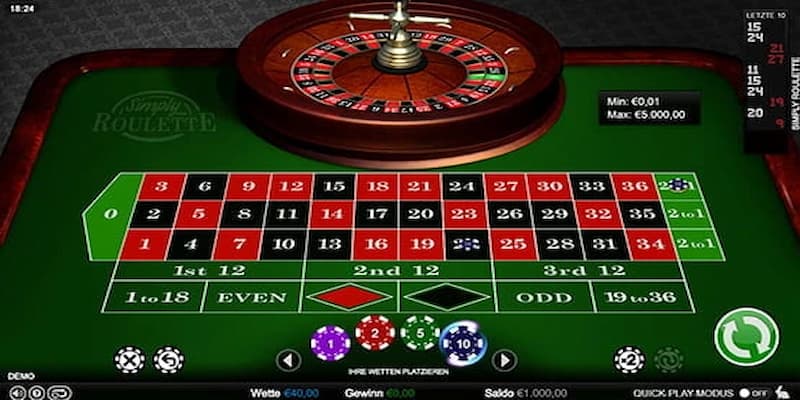 Sơ lược về luật chơi roulette